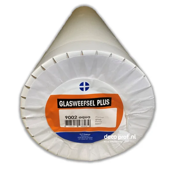 Glasweefsel Plus 9002 Aqua | 1 ROL | 50 x 1 mtr
