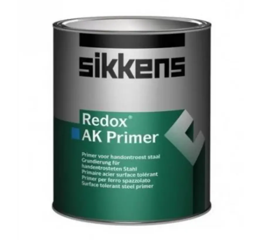 Sikkens Redox AK Primer | Grondverf Buiten - 1 LTR 