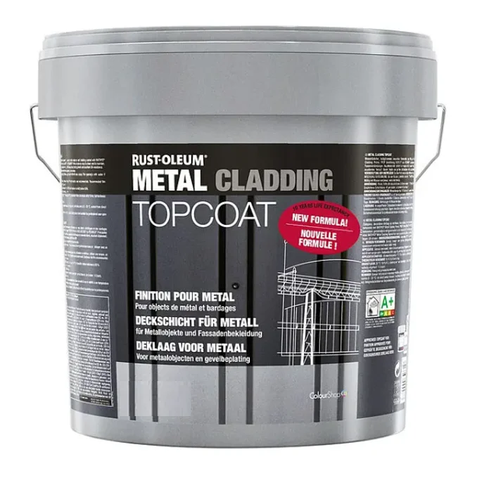 Metal Cladding Topcoat | 10 LTR | Wit