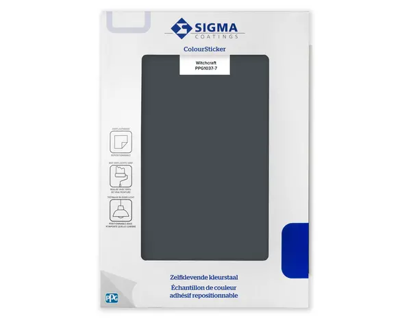Sigma Sigma ColourSticker Witchcraft PPG1037-7 | Zelfklevende Kleurstaal