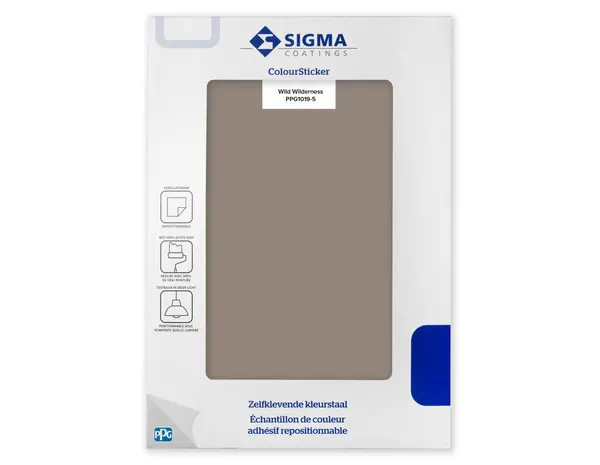 Sigma Sigma ColourSticker Wild Wilderness PPG1019-5 | Zelfklevende Kleurstaal