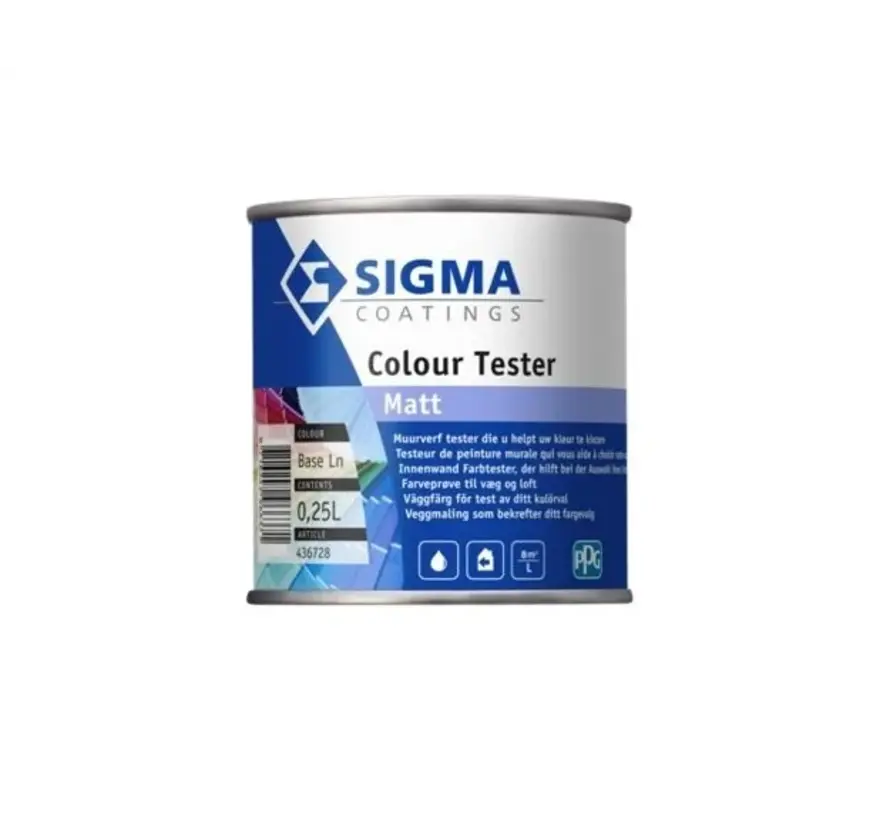 Kleurstaal Sigma ColourSticker Quiet Clearing PPG1145-7 | Zelfklevende Kleurstaal - A5 Formaat