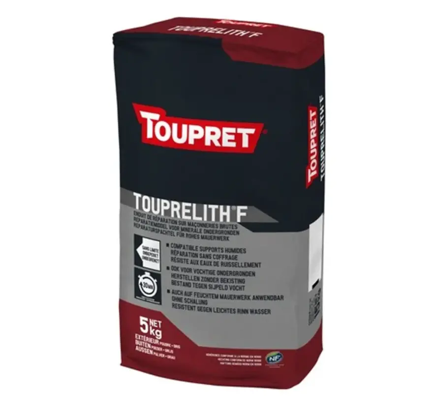 Toupret Touprelith F | Reparatiemiddel - 5 KG