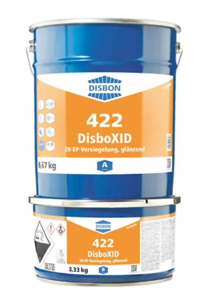 Caparol DisboXID 422 E.Mi Clearcoat | 2K Blanke Vloerverf Caparol DisboXID 422 E.Mi Clearcoat | 2K Blanke Vloerverf
