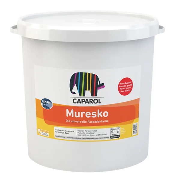 Muresko Nespri | Verspuitbare Gevelverf | 12,5 LTR | Wit