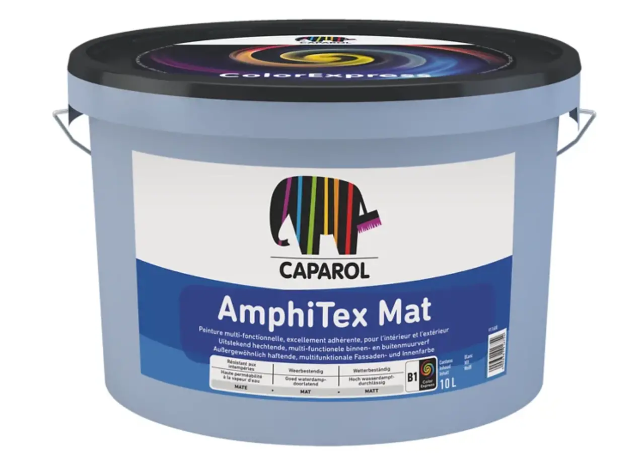 Caparol AmphiTex Mat | Matte Muurverf Binnen & Buiten Caparol AmphiTex Mat | Matte Muurverf Binnen & Buiten