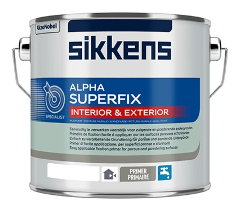Alpha Superfix Interior & Exterior | Voorstrijk Binnen & Buiten | 2,5 LTR