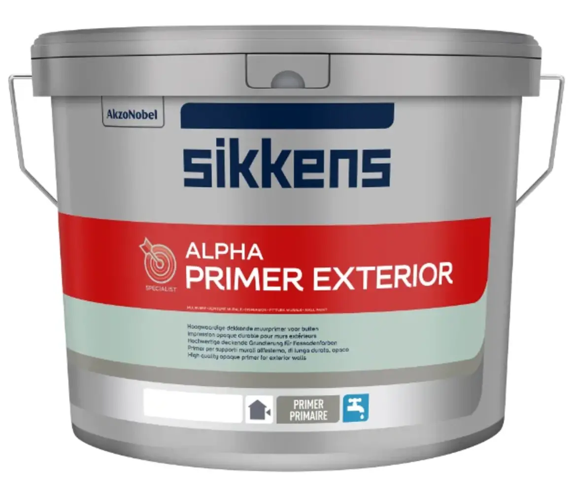 Sikkens Alpha Primer Exterior | Gevelprimer Buiten Sikkens Alpha Primer Exterior | Gevelprimer Buiten