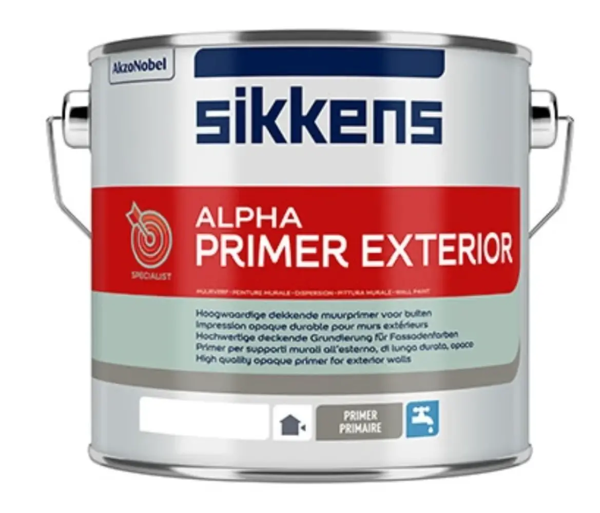 Sikkens Alpha Primer Exterior | Gevelprimer Buiten Sikkens Alpha Primer Exterior | Gevelprimer Buiten