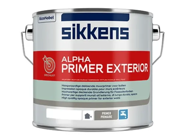 Sikkens Alpha Primer Exterior | Gevelprimer Buiten Sikkens Alpha Primer Exterior | Gevelprimer Buiten