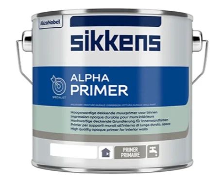 Alpha Primer | Muurverfprimer Binnen | 2,5 LTR | Lichte kleur