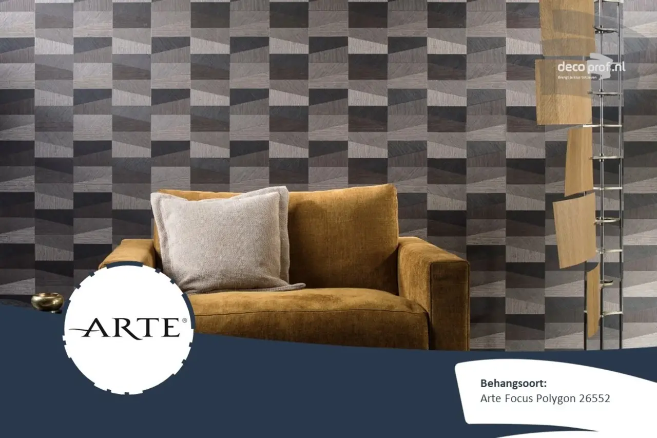 Arte Focus Behang Polygon 26552