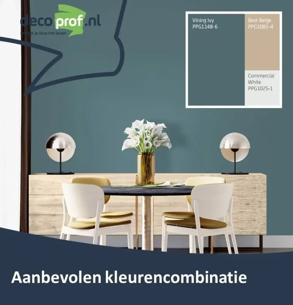 Kleurstaal Histor Colortester Vining Ivy PPG1148-6 Kleurstaal Histor Colortester Vining Ivy PPG1148-6