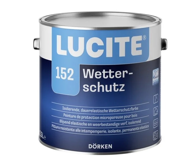 152 Wetterschutz | Zijdeglans Grondverf & Lakverf | 2,5 LTR | Zwart (1021T)