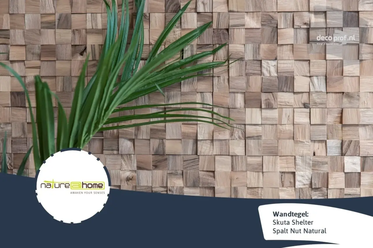 Nature at Home Skuta Shelter Spalt Nut Natural Nature at Home Skuta Shelter Spalt Nut Natural