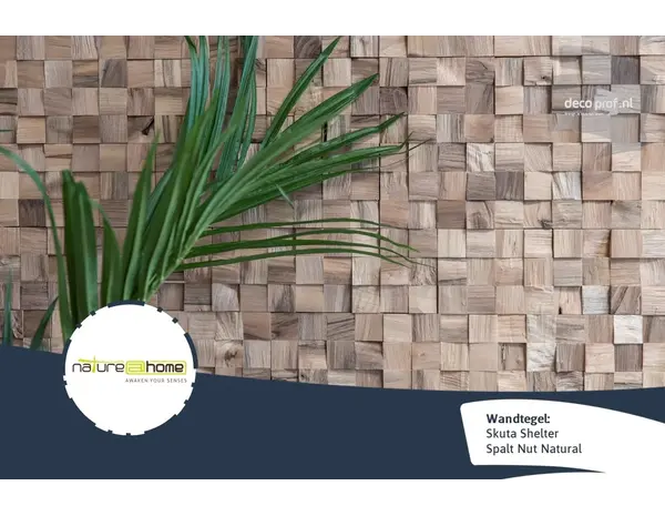 Nature at Home Skuta Shelter Spalt Nut Natural Nature at Home Skuta Shelter Spalt Nut Natural