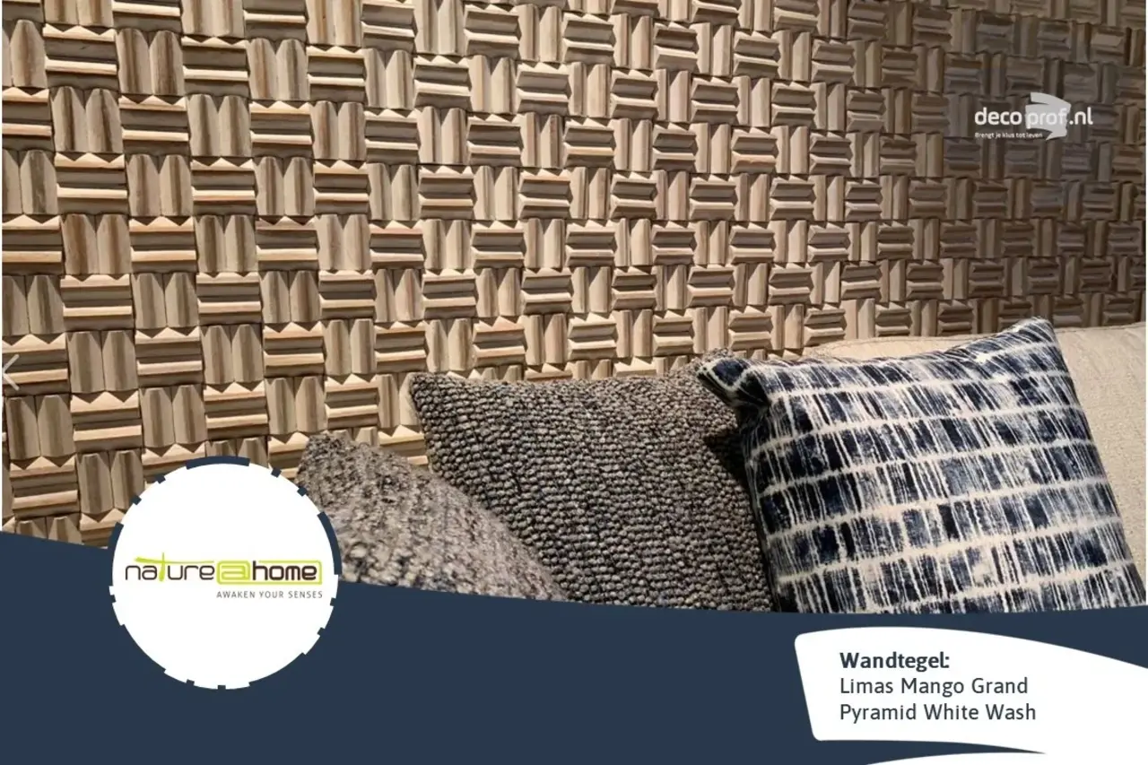 Nature at Home Limas Mango Grand Pyramid White Wash