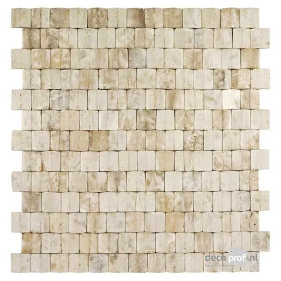 Baileo Envi Neo Pyramid White Wash | 0,96 m² | 6 panelen