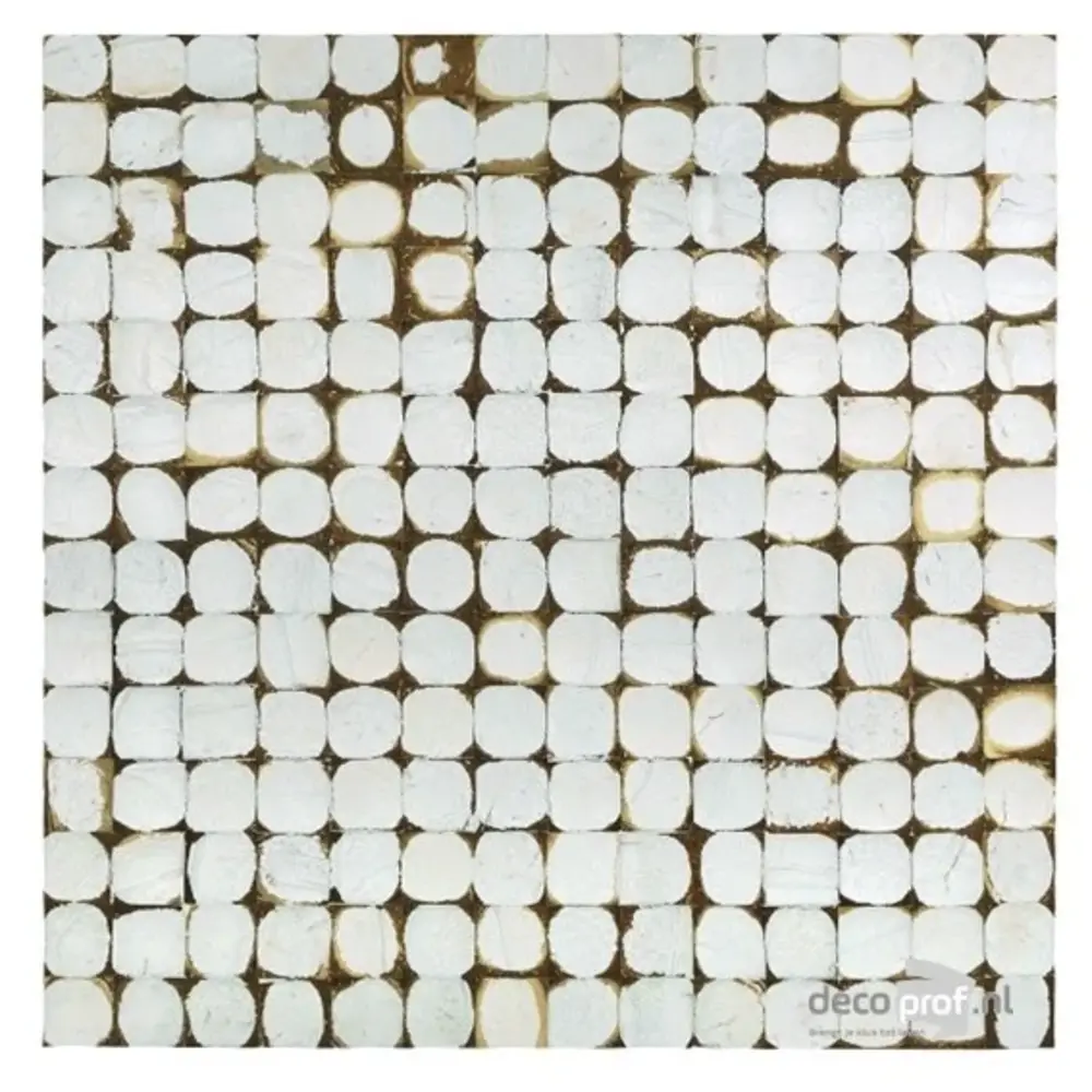 Nature at Home Bagonjong Coco Patina White Nature at Home Bagonjong Coco Patina White