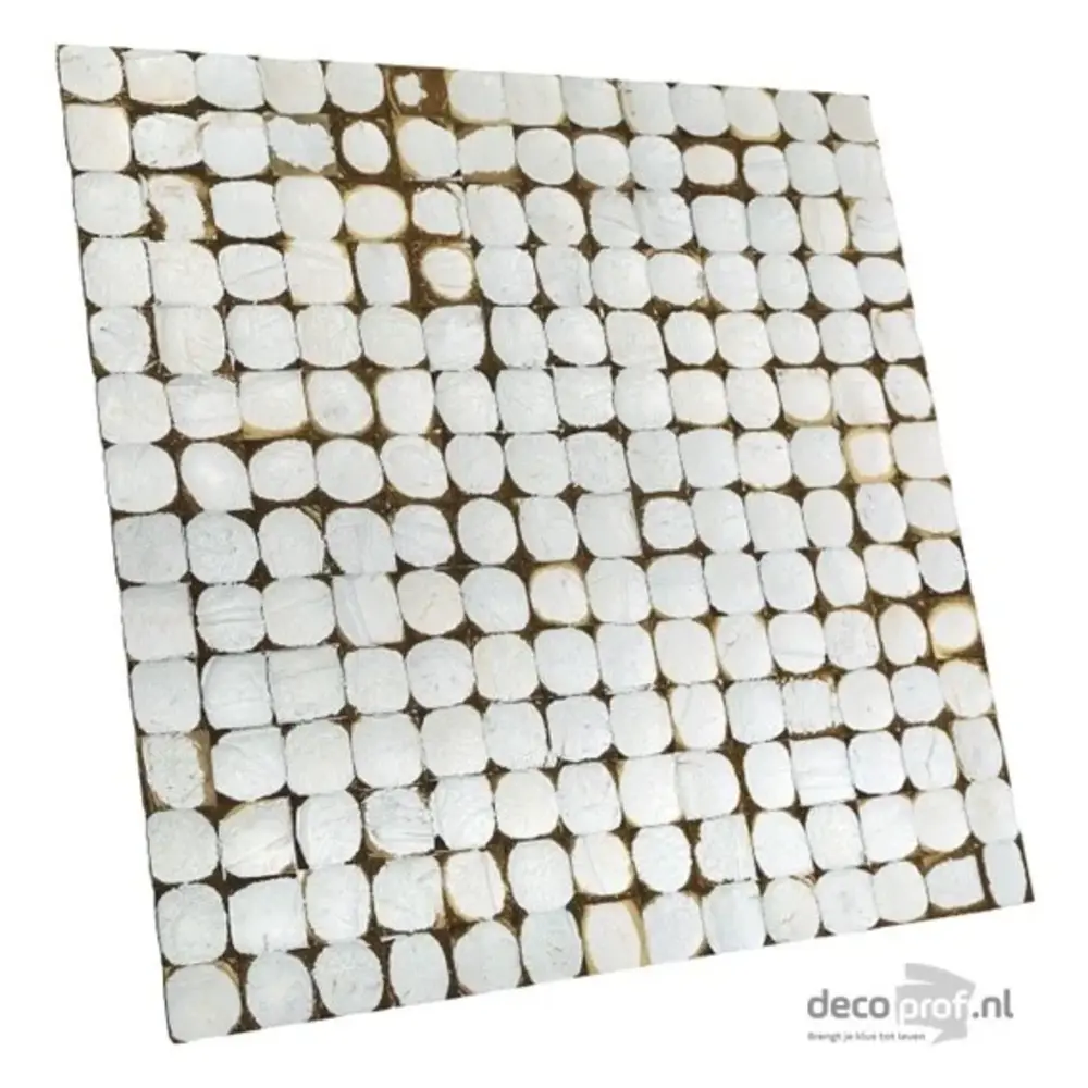 Nature at Home Bagonjong Coco Patina White Nature at Home Bagonjong Coco Patina White