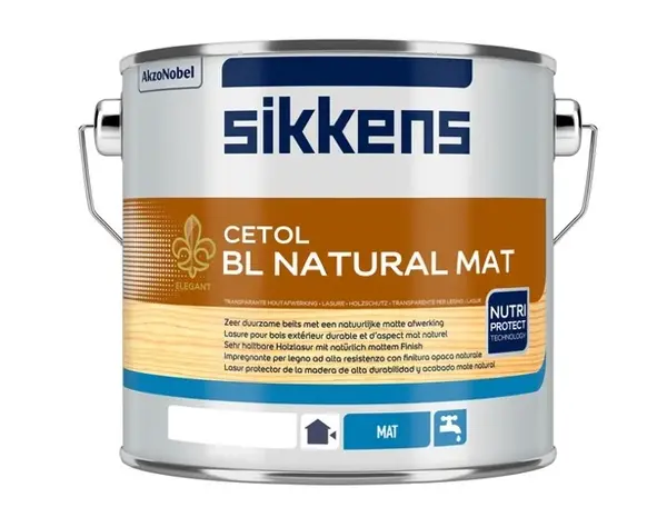 Sikkens Cetol BL Natural Mat | Matte Transparante Beits