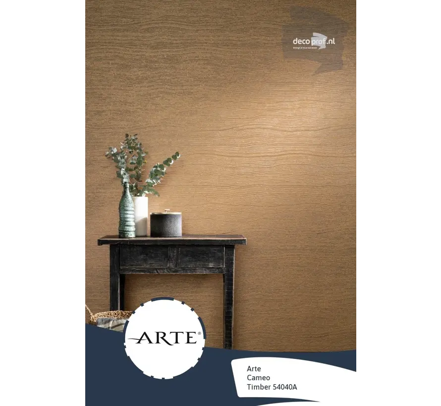 Arte Cameo Behang Timber 54043A - 1 Rol 