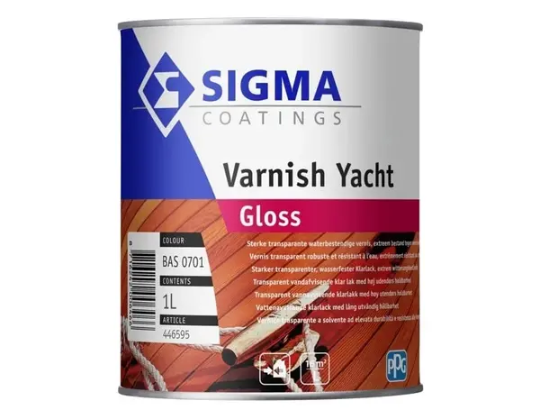 Sigma Varnish Yacht Gloss | Hoogglans Blanke Lak Sigma Varnish Yacht Gloss | Hoogglans Blanke Lak