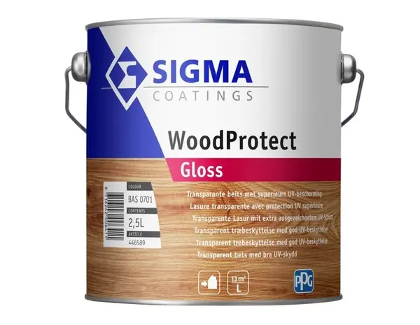 Sigma WoodProtect Gloss | Transparante Hoogglans Beits Sigma WoodProtect Gloss | Transparante Hoogglans Beits