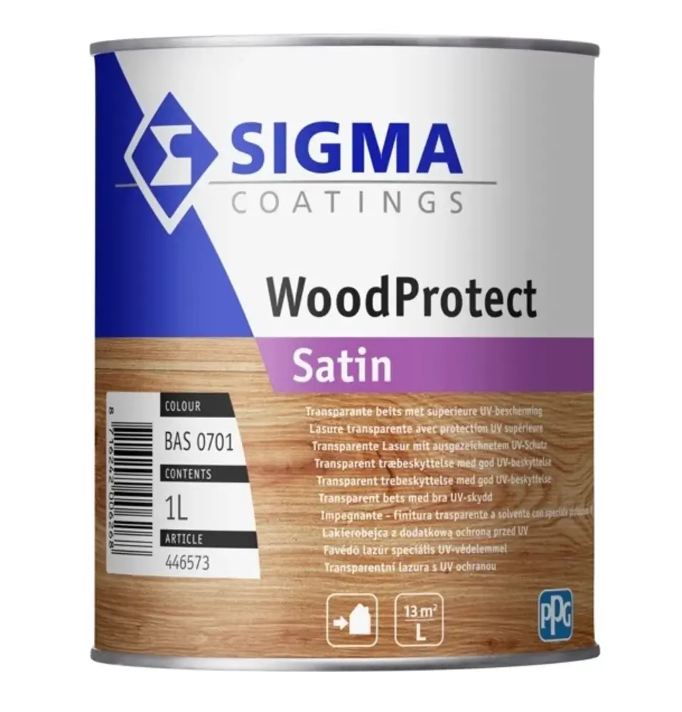 Sigma WoodProtect Satin | Transparante Zijdeglans Beits Sigma WoodProtect Satin | Transparante Zijdeglans Beits