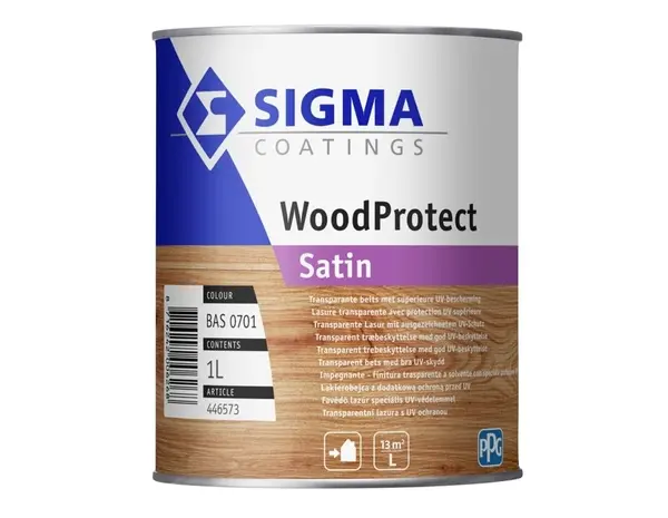 Sigma WoodProtect Satin | Transparante Zijdeglans Beits Sigma WoodProtect Satin | Transparante Zijdeglans Beits