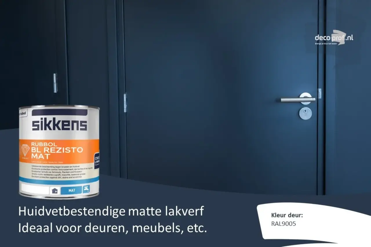 Sikkens Rubbol BL Rezisto Mat | Matte Lakverf Binnen Sikkens Rubbol BL Rezisto Mat | Matte Lakverf Binnen