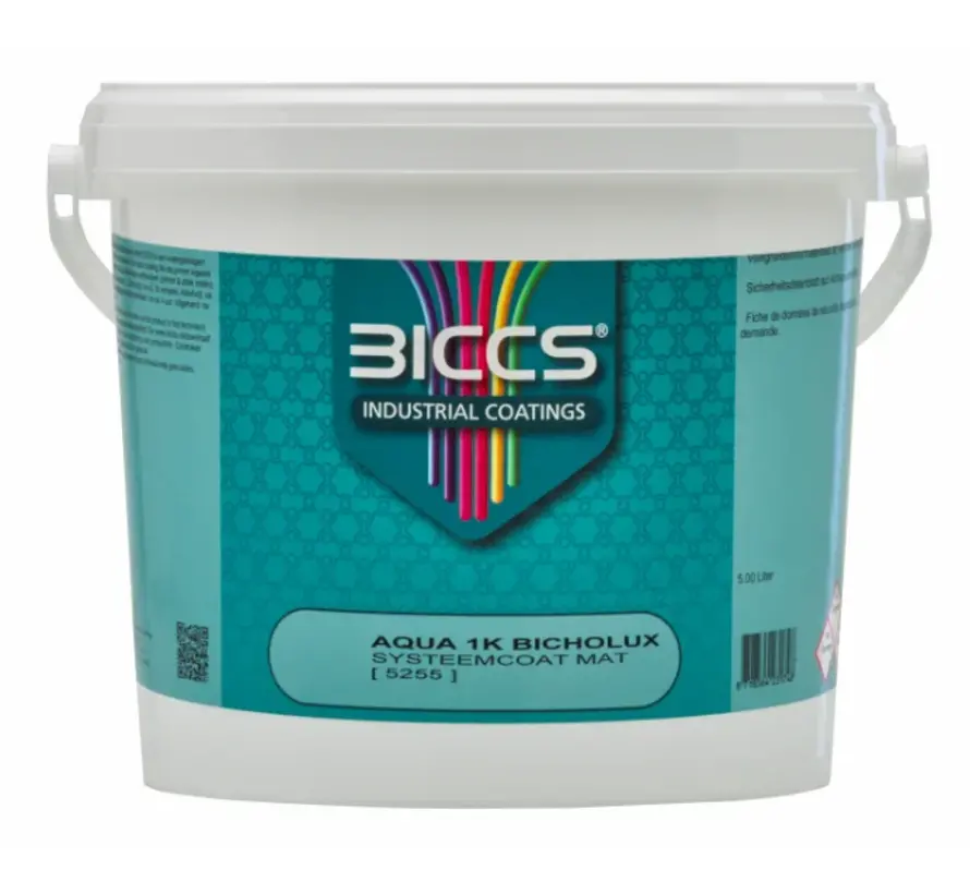 Biccs Bicholux Aqua 1K Systeemcoat Mat - 1 LTR 