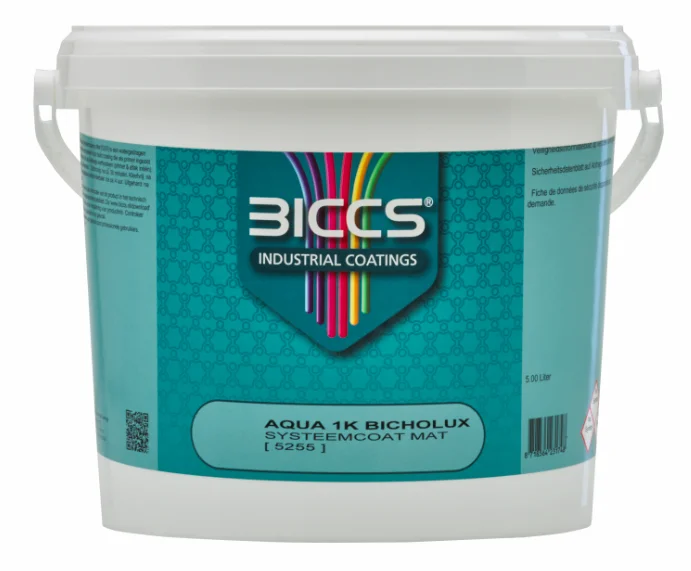 Bicholux Aqua 1K Systeemcoat Mat | 1 LTR | Kleur