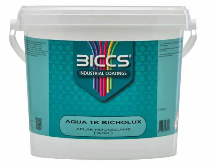 Bicholux Aqua 1K Aflak Hoogglans | 1 LTR | Kleur