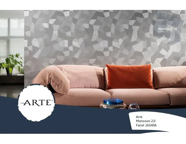 Arte Monsoon 2.0 Behang Facet 75308A