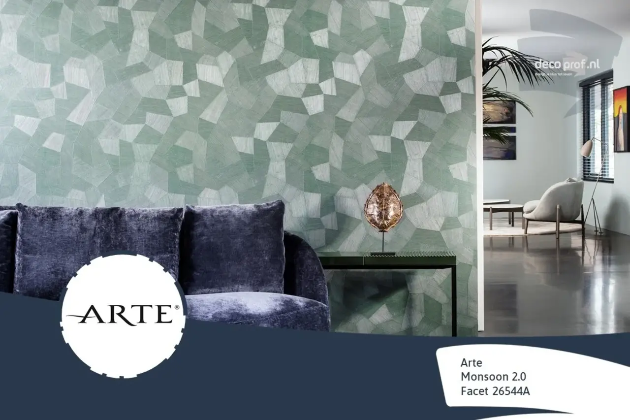 Arte Monsoon 2.0 Behang Facet 75303A