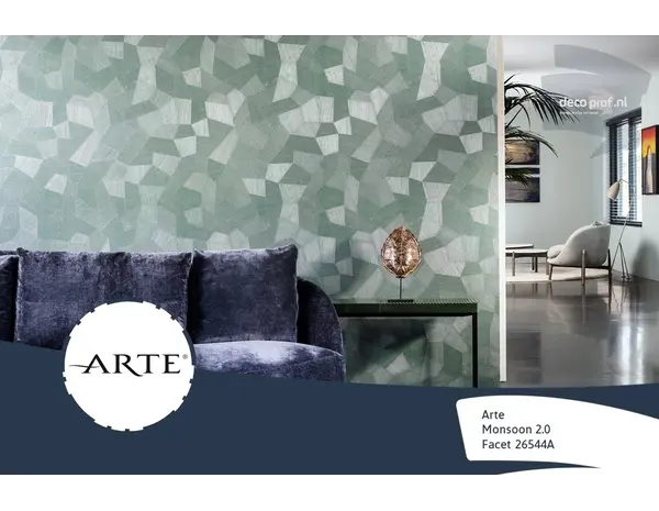 Arte Monsoon 2.0 Behang Facet 26544A