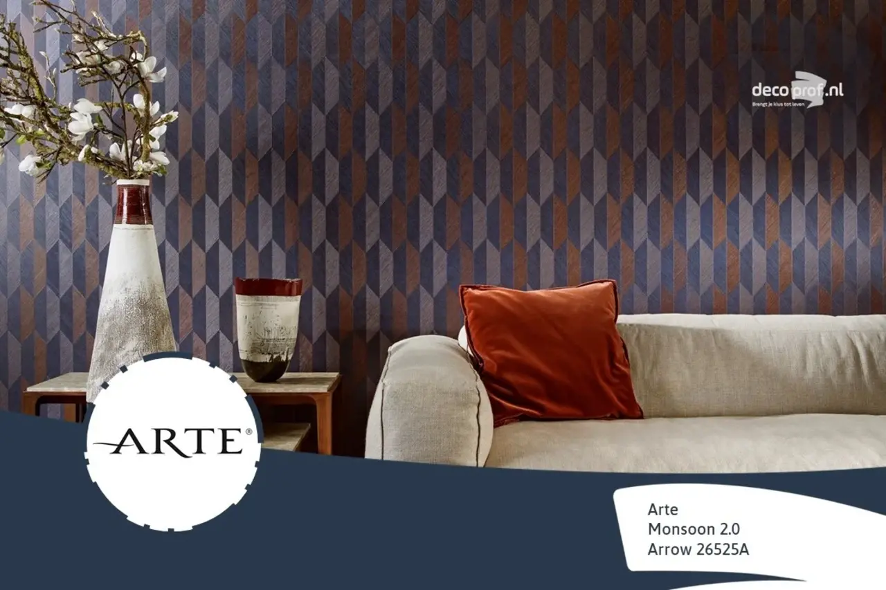 Arte Monsoon 2.0 Behang Arrow 26525A Arte Monsoon 2.0 Behang Arrow 26525A