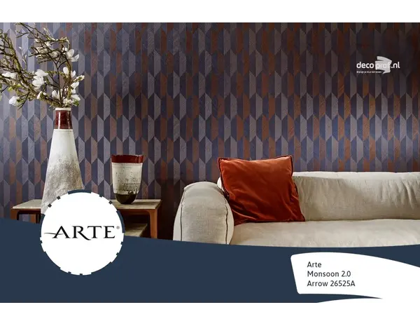 Arte Monsoon 2.0 Behang Arrow 26525A Arte Monsoon 2.0 Behang Arrow 26525A