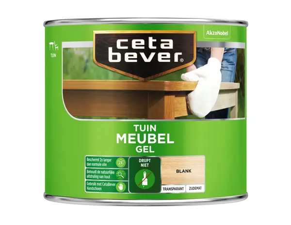 CetaBever Tuinmeubelgel Blank