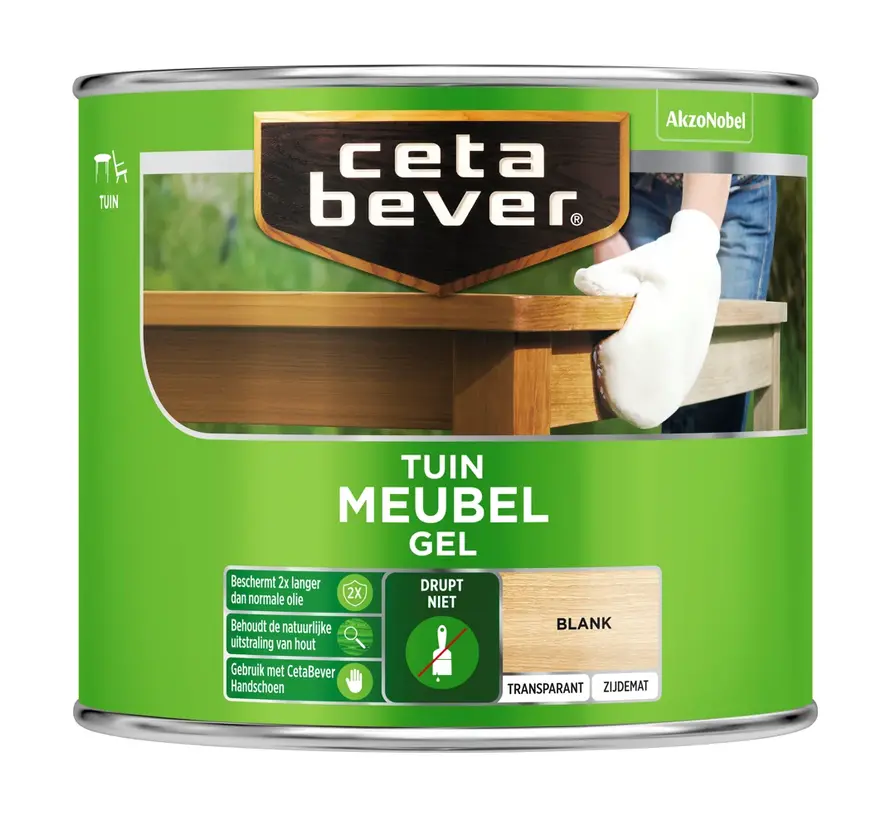 CetaBever Tuinmeubelgel Blank - 500 ML