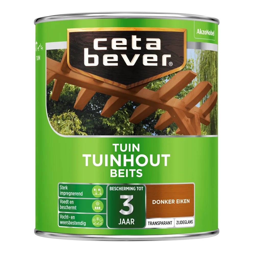 Tuinhout Beits 009 Donker Eiken Transparant | 750 ML