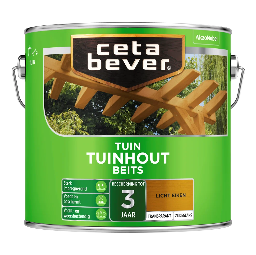 Tuinhout Beits 006 Licht Eiken Transparant | 2,5 LTR
