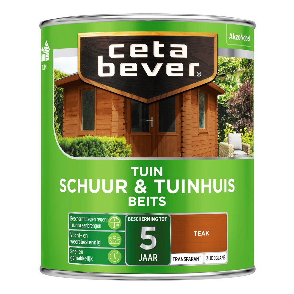 Schuur & Tuinhuis Beits 085 Teak Transparant | 750 ML