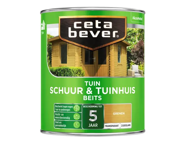 CetaBever Schuur & Tuinhuis Beits 077 Grenen Transparant CetaBever Schuur & Tuinhuis Beits 077 Grenen Transparant