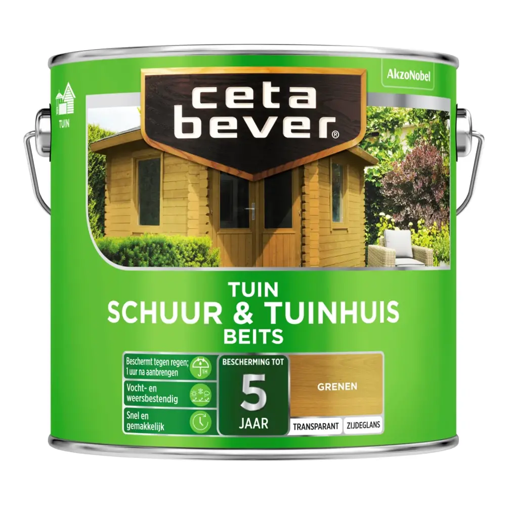 CetaBever Schuur & Tuinhuis Beits 077 Grenen Transparant CetaBever Schuur & Tuinhuis Beits 077 Grenen Transparant