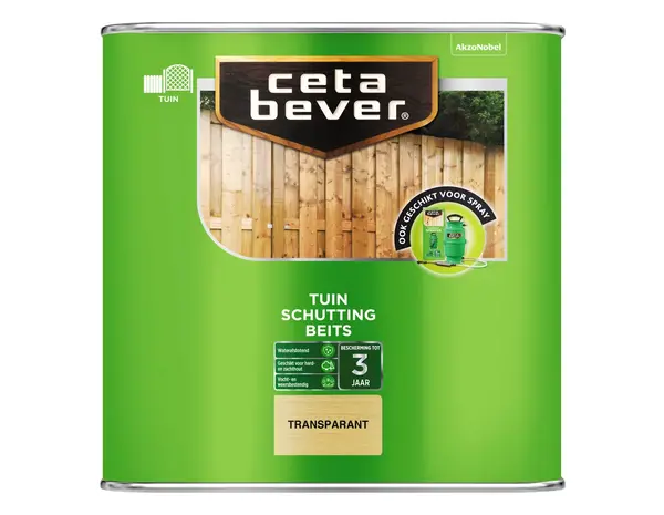 CetaBever Schuttingbeits Transparant CetaBever Schuttingbeits Transparant