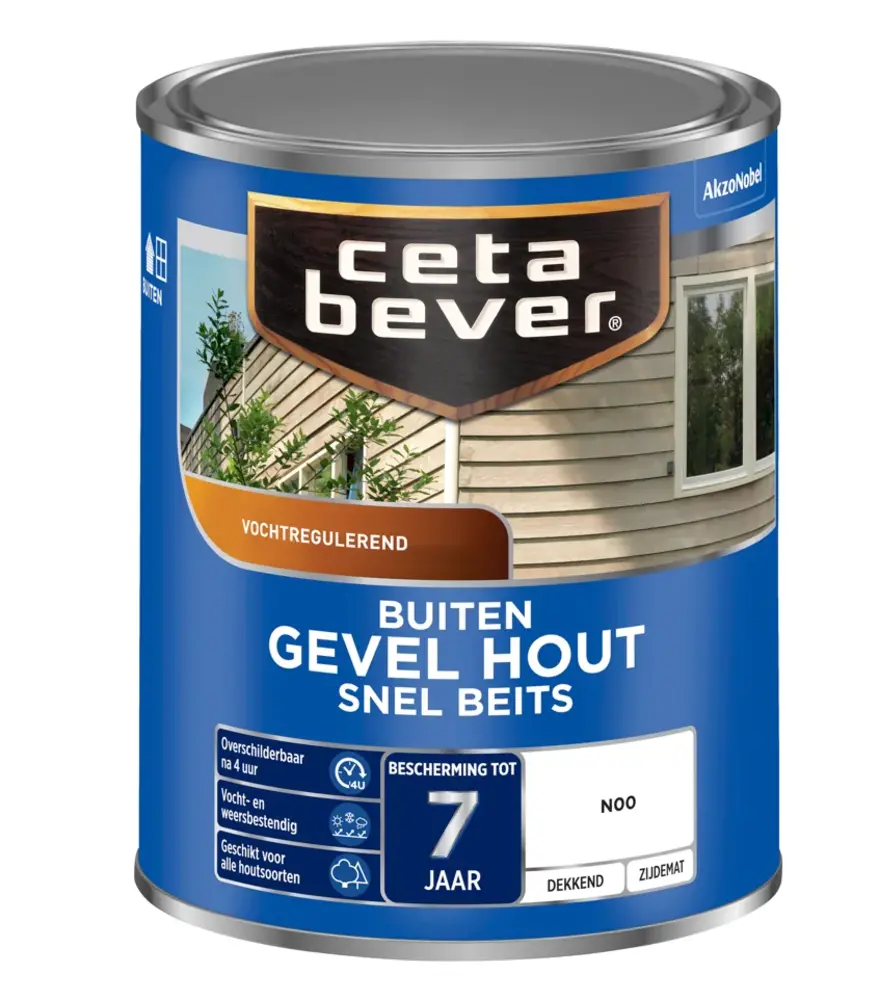 CetaBever Gevel Hout Snel Beits