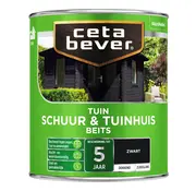 CetaBever Schuur & Tuinhuis Beits Zwart Dekkend