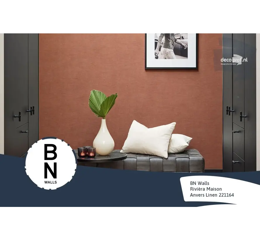 BN Riviera Maison 3 Behang 221163 Anvers Linen | Nieuwe Collectie 2022 - 1 Rol 